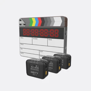 Juego Aputure Pro Deity Time code TC-1 3PC kit + TC-SL1 código de tiempo inalámbrico pizarra - Imagen 1 de 5