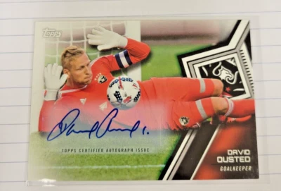 2018 Topps MLS Soccer Base Autograph #34 David Ousted - Image 1 of 2