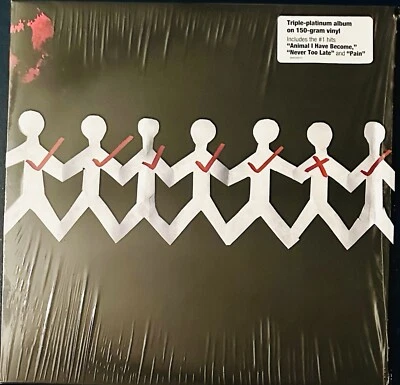 Three Days Grace - One-X - LP Album Vinyl Record * Near Mint * - Image 1 of 4