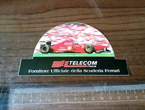 Michael Schumacher Ferrari ORIGINAL sticker SPONSOR - Picture 1 of 2