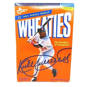Vintage Minnesota Twins Kirby Puckett Wheaties 1997 Collector's Box - Empty - Picture 1 of 8
