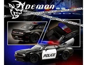 DODGE Challenger SRT Hellcat - Widebody  - Police - FineWorks 1:64 - Foto 1 di 6