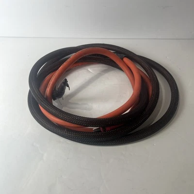 Flexible 4 Gauge Red Power/Ground Wire - Soft-Touch PVC Jacket - 11 Ft Used - Image 1 of 4
