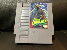 "&iexcl;GODZILLA: MONSTRUO DE MONSTRUOS!" Videojuego, solo cartucho, compilaci&oacute;n (NES, 1989)