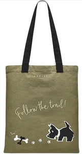 Radley Responsible Follow The Trail Open Medium Tote Bag In Winter Moss BNWT - Picture 1 of 6