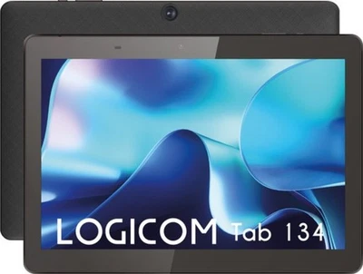 LOGICOM Tablette Android Tab 134 noire 64 Go FPTab134 - Photo 1/2