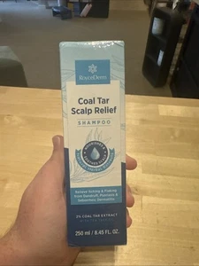 Roycederm Coal Tar Extract Scalp Relief Shampoo 8.45 Oz exp 17/19/26 - Picture 1 of 4