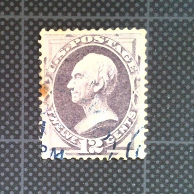 US Stamp #151 12c Dull Violet VF USED - SCV $200 Face Free Cancel - Image 1 of 2