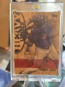 2024 TOPPS SERIES 2 Sammy Sosa HEAVY LUMBER SSP CASE HIT RARE #HL-39 CUBS - Picture 1 of 1