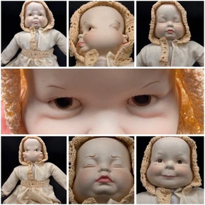 ACTIVLEY Haunted Mid Century Three-Faced Porcelain Baby Doll - Read Description - Picture 1 of 18