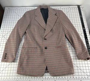 Vintage 60er 70er Sport Mantel Blazer Jacke Mod Atomic Hippie Disco Tanz OG Pimp L - Bild 1 von 12