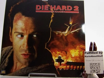 Die Hard 2: Die Harder [Laser Disc] Bruce Willis Action Movie Widescreen - Image 1 of 4