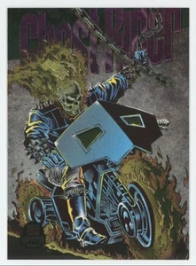 1994 Marvel Cards Universe Power Blast SILVER Ghost Rider #3 C18 - Picture 1 of 2