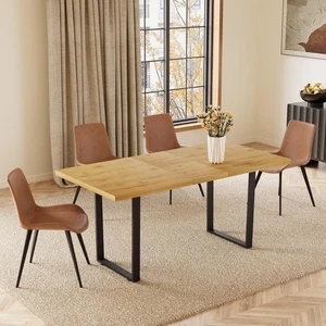 JIEXI 51-66.9"Extendable Table Set For 4,Kitchen Dining table &chair,dining room - Picture 1 of 11