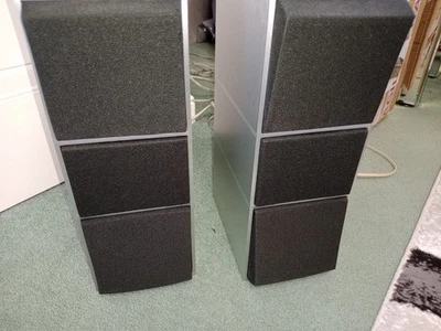 Bang And olufsen beovox cx100 altoparlanti acciaio inox spazzolato tasti neri  - Immagine 1 di 4