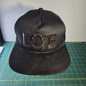 GORRA DE BÉISBOL NEGRA DROGA AJUSTABLE - Imagen 1 de 6