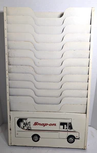 VINTAGE SNAP ON TOOLS (SPP-647) METALL WANDMONTAGE ARBEIT FEILENHALTER - Bild 1 von 11