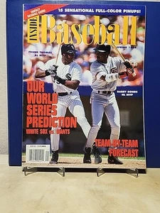 1994 Inside Baseball Annual Magazine FRANK THOMAS | BARRY BOND | KEN GRIFFEY JR - Bild 1 von 5