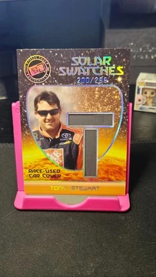2009 Press Pass Eclipse - Solar Swatches Tony Stewart #SSTS T /299 (MEM) - Image 1 of 2