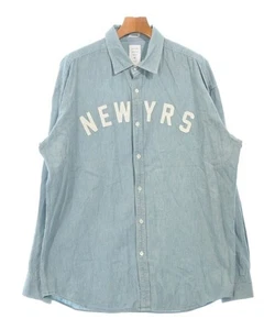 Mr.GENTLEMAN Casual Shirts Blue XL 2200612333154 - Picture 1 of 6