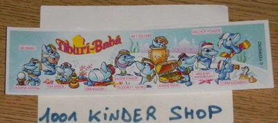 KINDER SQUALIBABA TIBURI-BABA BPZ MEX MEXIKO 2002 - Photo 1/2