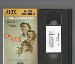 On Golden Pond VHS Henry Fonda Jane Fonda Katharine Hepburn ITC Home Video EX - Picture 1 of 1