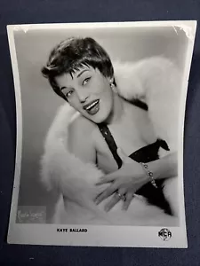 1960s Kaye Ballard American Actress Comedian Singer Press Photo Autographed 8x10 - Picture 1 of 3