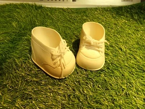 CABBAGE PATCH KIDS BABY SHOES WHITE 00 - Picture 1 of 1