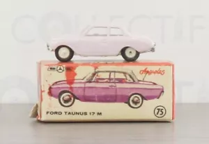 ANGUPLAS - MINI CARS #75 - FORD TAURUS - LILAC - MADE SPAIN *BEAUTY* IN BOX🔥 - Picture 1 of 7