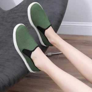 New Men's Casual Shoes Chinese Style Cotton cloth Slippers Melaleuca sole shoes - Picture 1 of 12