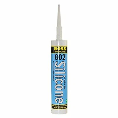 American Granby 80200B Pool and Spa Silicone Adhesive Clear 10.3 Oz