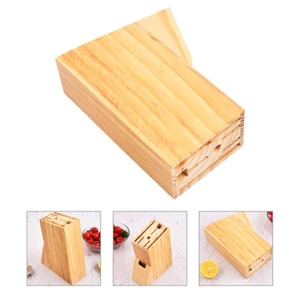Household Kitchen Cutter Holder Block Scissor Rack Cutter Holder - Picture 1 of 12