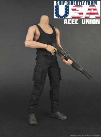1/6 Rambo First Blood Vest Pants Clothes Set For 12" Hot Toys PHICEN Figure USA Cover