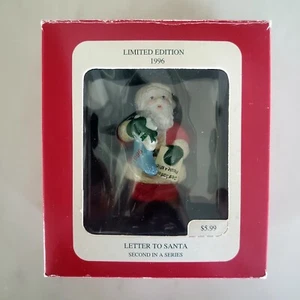 Longs Drugs - 1996 - Limited Edition Christmas Ornament - #4 - Letter To Santa - Bild 1 von 2