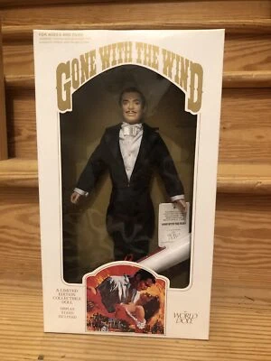 Lo que el viento se llevó Muñeca Rhett Edición Limitada Muñeca Mundial 71241 Esmoquin Negro Foto 1 de 4