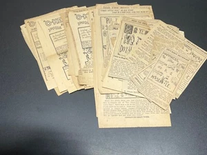 O-KE-DO-KE MORE NEWSPAPER CUT-OUTS 1930'S-50'S PUZZLES VINTAGE OLD OVER 40 - Picture 1 of 10