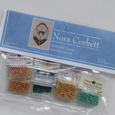 Mill Hill Bead Pack for Taurus Beaded Cross Stitch by Nora Corbett NC329 - Image 1 of 4
