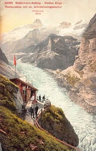 Schweiz - Wetterhorn-Aufzug - Station Enge - Restauration mit ob. grindelwaldgle - Picture 1 of 2