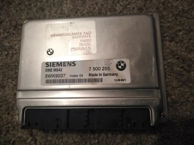 99 00 BMW 328ci Coupe ECM Electronic Control Module  Foto 1 de 2