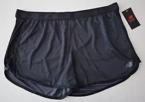 New Balance WS61832X Women's Sz 2XL Black/Gray 4" Knit Performance Shorts - Picture 1 of 5