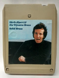Herb Alpert & The Tijuana Brass – Solid Brass 8 Track Tape - Picture 1 of 2