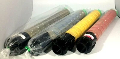 Set of 4 NEW Toner Cartridge Generic For Ricoh-Savin MPC3003 3503 3004 3504 CMYk - Image 1 of 4