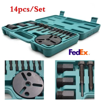 14x Car R134a AC Compressor Clutch Sucker Puller Kit with Box Universal US Stock Foto 1 de 4