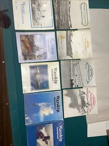 9 Issues Volumes Warship International Magazine 1975 To 1979 - Picture 1 of 4