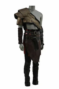 God of War 4 Kratos Disfraz Cosplay Cratos Traje de Batalla Espartano Juego Completo F4 - Imagen 1 de 8