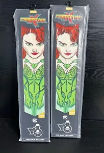 Crossover X Socks Poison Ivy Brand New Pair Socks One Size Batman Harley Quinn - Picture 1 of 4