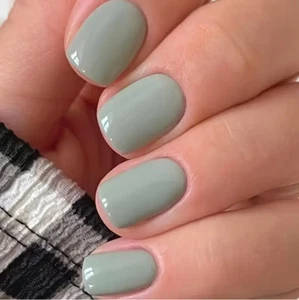 Selbstklebende Kunstnägel * Press On Nails * künstliche Fingernägel * blau-grau - Bild 1 von 8