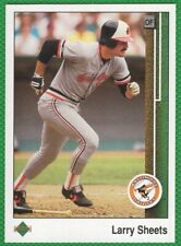 Larry Sheets - 1989 Upper Deck #254 - Baltimore Orioles Baseball Card