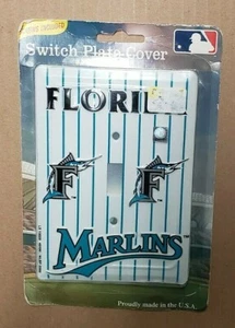 MLB Florida Marlins Light Switch Plate Cover LS 10028 (NO Screws) - Picture 1 of 3