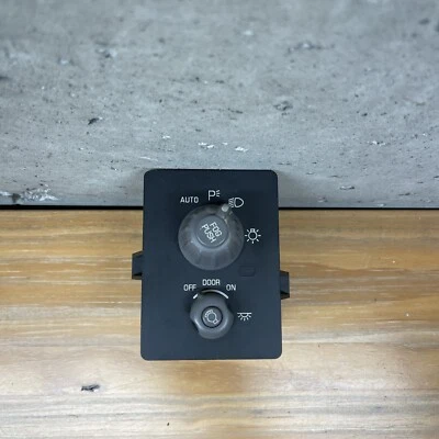 Pontiac Aztek 2001-2005 OEM faro e interruptor de atenuación de luz interior 02 03 04 05 Foto 1 de 4
